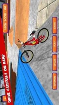 BMX Cycle Stunt : 2 Finger Touch Ride & Stunts游戲截圖5
