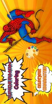 Spider-Man Coloring pages : Spider Games游戲截圖5