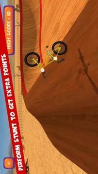 BMX Cycle Stunt : 2 Finger Touch Ride & Stunts游戲截圖3