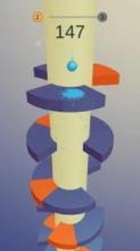 Helix Bounce Space游戲截圖1