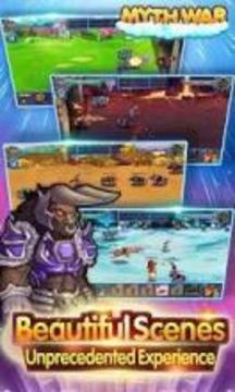 Myth War - Strategy Tower Defense Game游戲截圖4