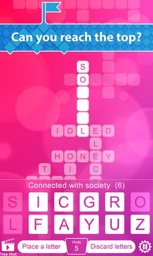 Crossword Climber游戏截图1