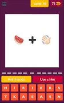 Guess Emoji : Food Places游戲截圖4