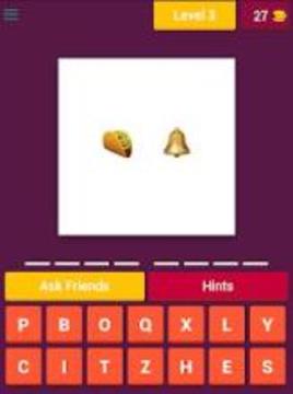 Guess Emoji : Food Places游戲截圖1