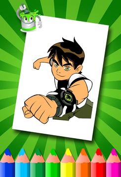 Ben 10 Colouring Book游戲截圖4