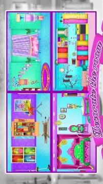 Doll House Decoration Girls Games游戲截圖4