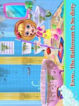 My House Clean - Girls Home Cleanup Game游戲截圖4