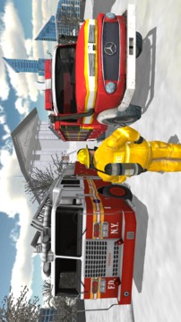 Fire Truck Rescue Simulator游戲截圖1