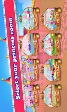 Princess Doll House Cleanup游戲截圖2