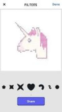 3D Unicorn Color by Number Pixel Art Coloring book游戲截圖1
