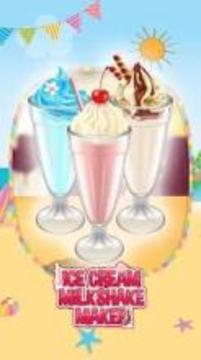 Ice Cream Milkshake Maker游戲截圖3