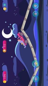 Princess Hill Truck Climbing游戲截圖2