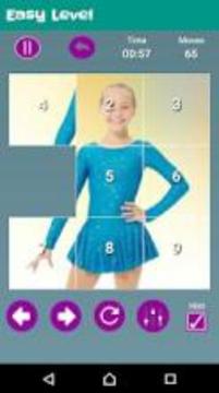 Ice Skating Ballerina HD Puzzle游戲截圖2