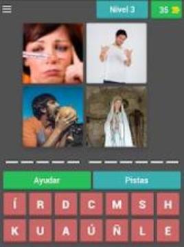 4 Fotos 1 Cantante en Espa?ol游戲截圖1