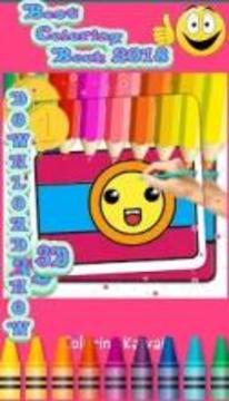 Kawaii Coloring Book: Coloring Unicorn Pony游戲截圖3