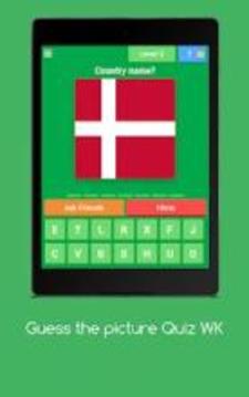 Guess the picture World Cup 2018 Quiz游戲截圖1