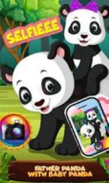 Cute Panda Cleanup Salon: Panda Wash & Makeup Spa游戲截圖1
