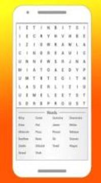 Word Search Crossword Puzzle游戏截图1