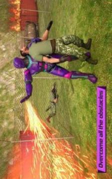 Captain Army Super hero Robot War Rescue游戲截圖4