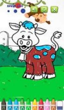 Animals Coloring Pages for Kids游戏截图1
