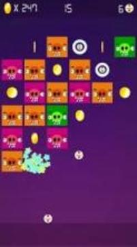 Balls vs Pigs: Brick Breaker游戲截圖1
