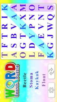 Word Search Puzzle English游戲截圖1