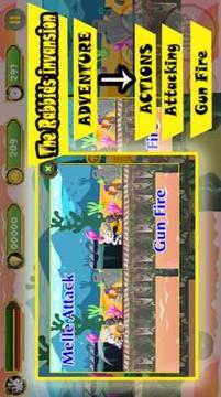 Rabbit Invasion Adventure Games游戲截圖5