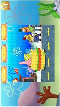 Jigsaw Puzzle Sponge Kids游戲截圖5