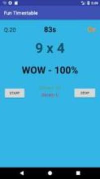 Fun Times Table Quiz - Free游戲截圖2