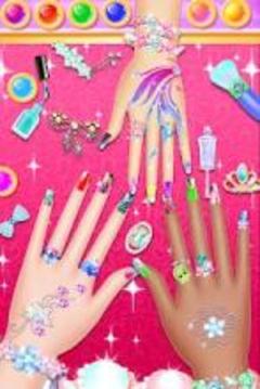 Nail Paint Salon Makeover : Girls Fashion Game游戲截圖4