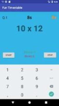Fun Times Table Quiz - Free游戲截圖1