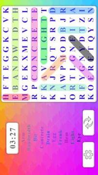 Word Search Puzzle English游戲截圖2