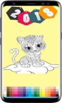 Shimmer shine coloring page by fans游戲截圖3