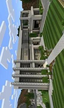 Modern House Cube MCPE游戲截圖2