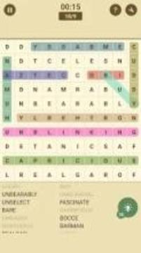 Word Search Puzzle Pro - 100% Free Game游戲截圖5