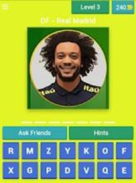 World Cup 2018 : Brazil Player Quiz游戲截圖1