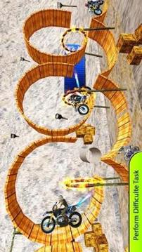 Tricky Bike Stunt Master Crazy Stuntman Bike Rider游戲截圖2