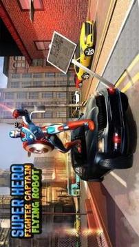 Super Captain Flying Robot City Rescue Mission游戲截圖5