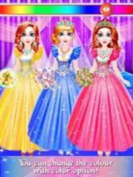 Bridal Wedding Salon Dress Up游戲截圖2