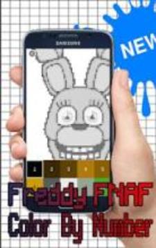 FnAF Color by number - Pixel art sandbox coloring游戲截圖2