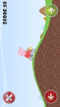 Hill Climb Peppa Kids Race 2018游戲截圖2