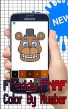 FnAF Color by number - Pixel art sandbox coloring游戲截圖1