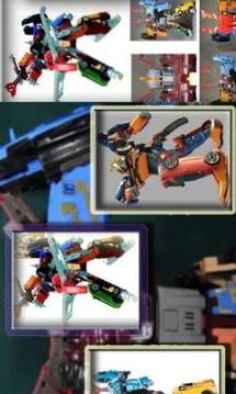 Super Tobot giga seven vs tobot tritan puzzle游戲截圖1