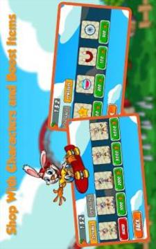 Rabbit Skater Adventures游戲截圖2