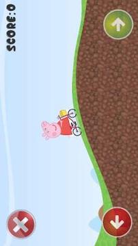 Hill Climb Peppa Kids Race 2018游戲截圖1