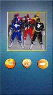 Crazy Power Rangers Hero galaxy puzzle游戲截圖2