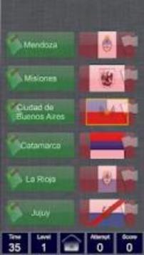 Argentina Provinces Match FREE游戲截圖2