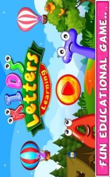 Kids Letters Learning - Educational Game for Kids游戲截圖4
