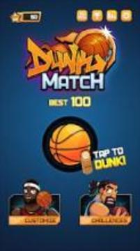 Dunk match: basketball Shot游戲截圖1