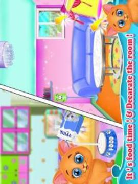 kitty daycare & grooming salon - cat meow meow游戲截圖1